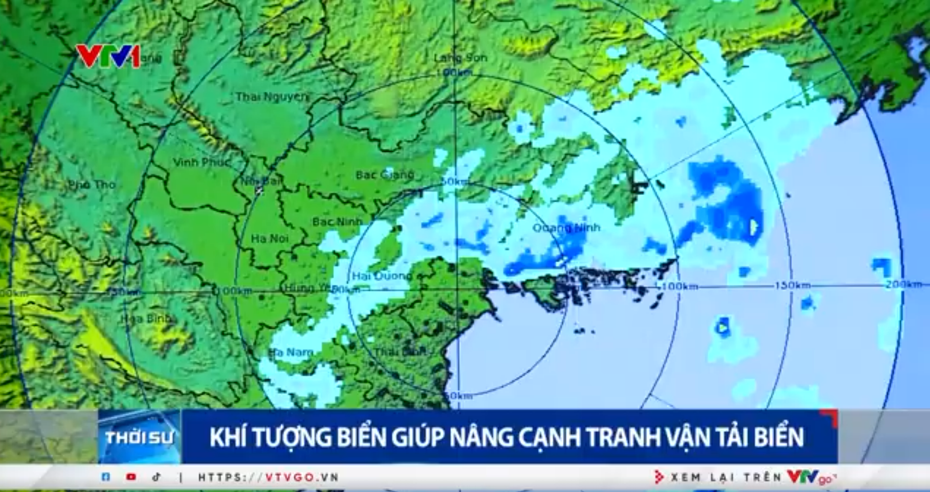 Khí tượng Biển giúp nâng cao cạnh tranh vận tải biển